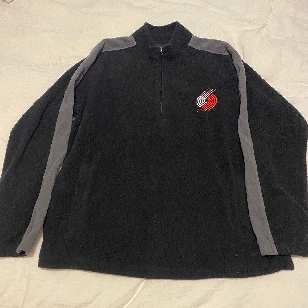 Portland Trailblazers Fleece 1/4 Zip